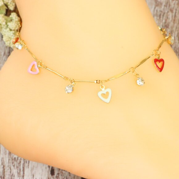 "Dainty Anklet for Women – Elegant Everyday Jewelry & Perfect Gift | MLCRC1415 - Picture 3 of 10